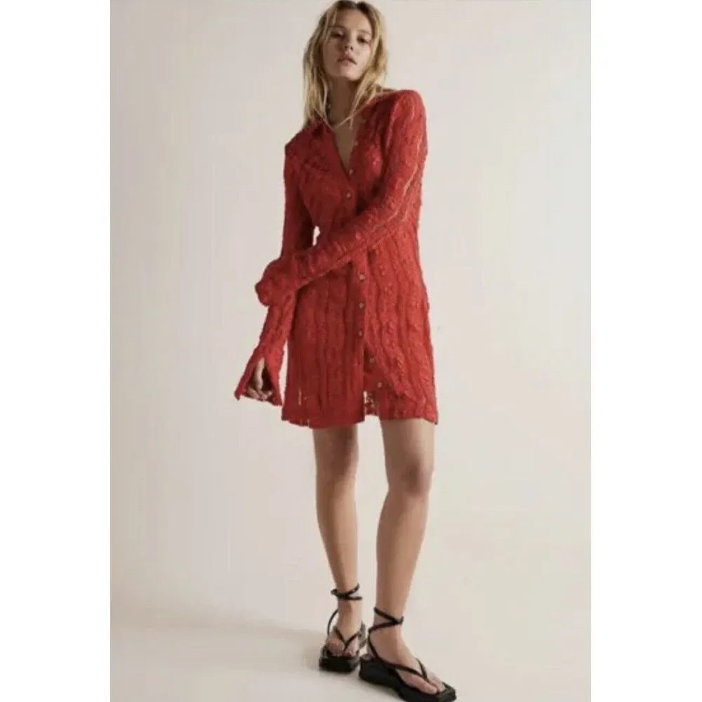 Free People delight red